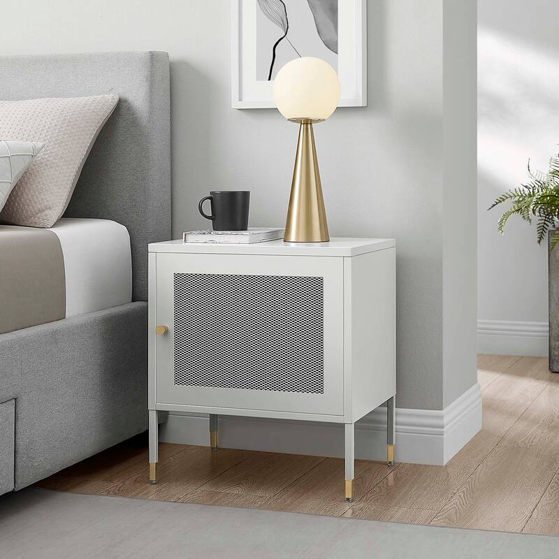 Covelo Nightstand - Light Gray