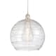 Option Brushed Satin Nickel / Clear Deco Swirl