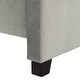 preview thumbnail 6 of 6, SAFAVIEH Theron Grey Bed (Full)