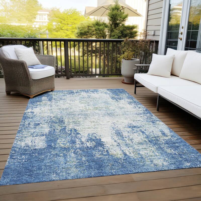 Machine Washable Indoor/ Outdoor Chantille Rug