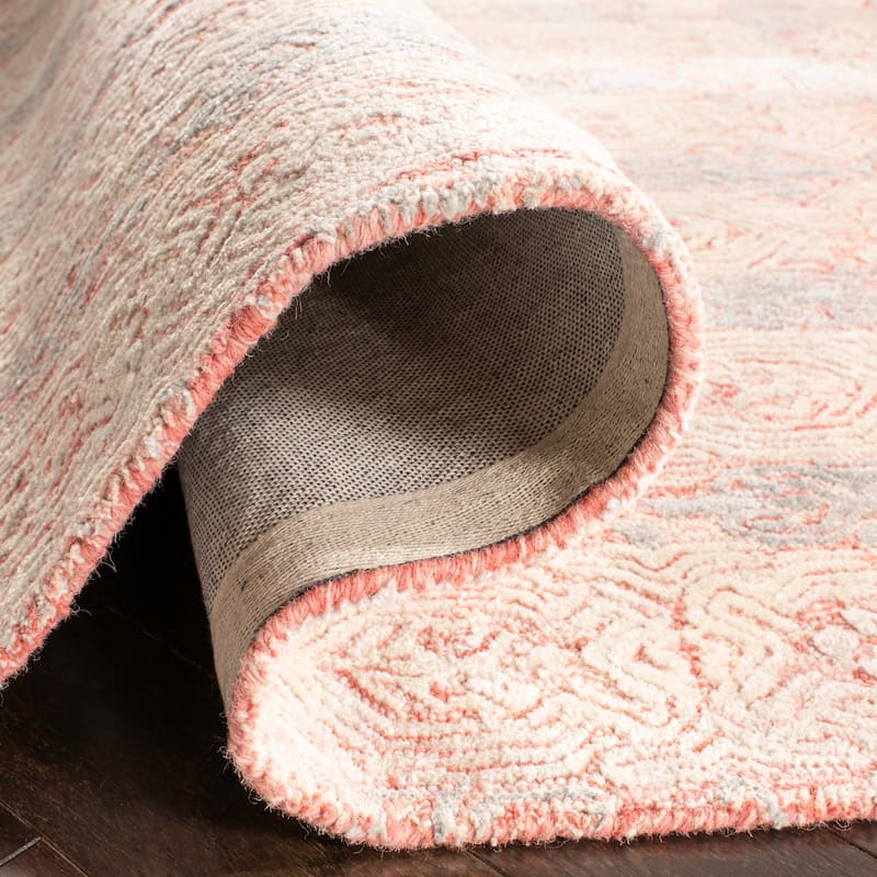 SAFAVIEH Handmade Glamour Mehrangiz Modern Viscose Rug