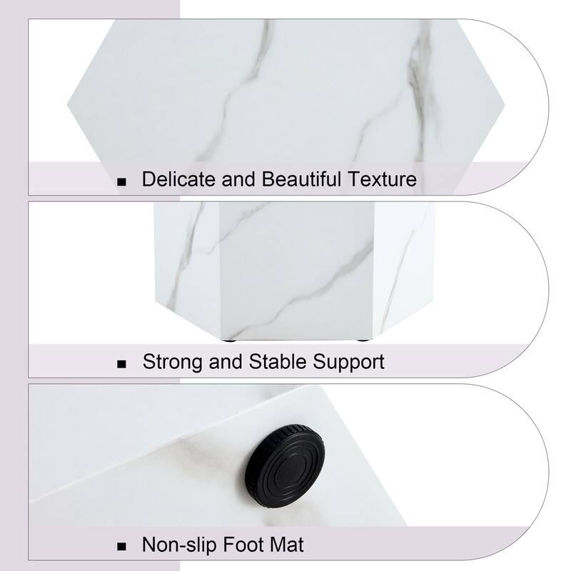 Modern MDF coffee table,complex texture patterns,coffee table to redefine your interior decoration and enhance your living space
