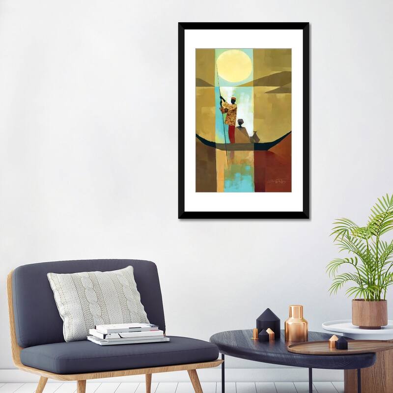 iCanvas "On The River I" by Keith Mallett