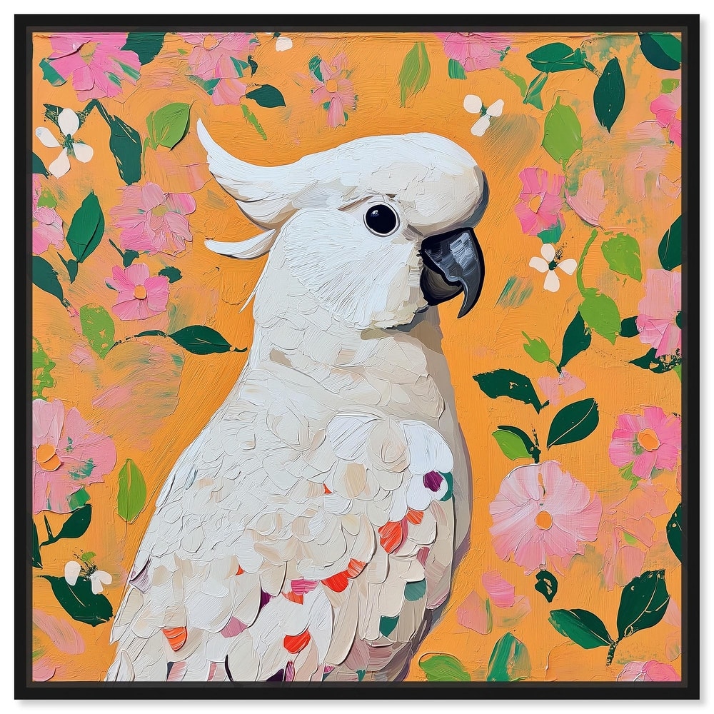 White Cockatoo II Canvas by Art Remedy