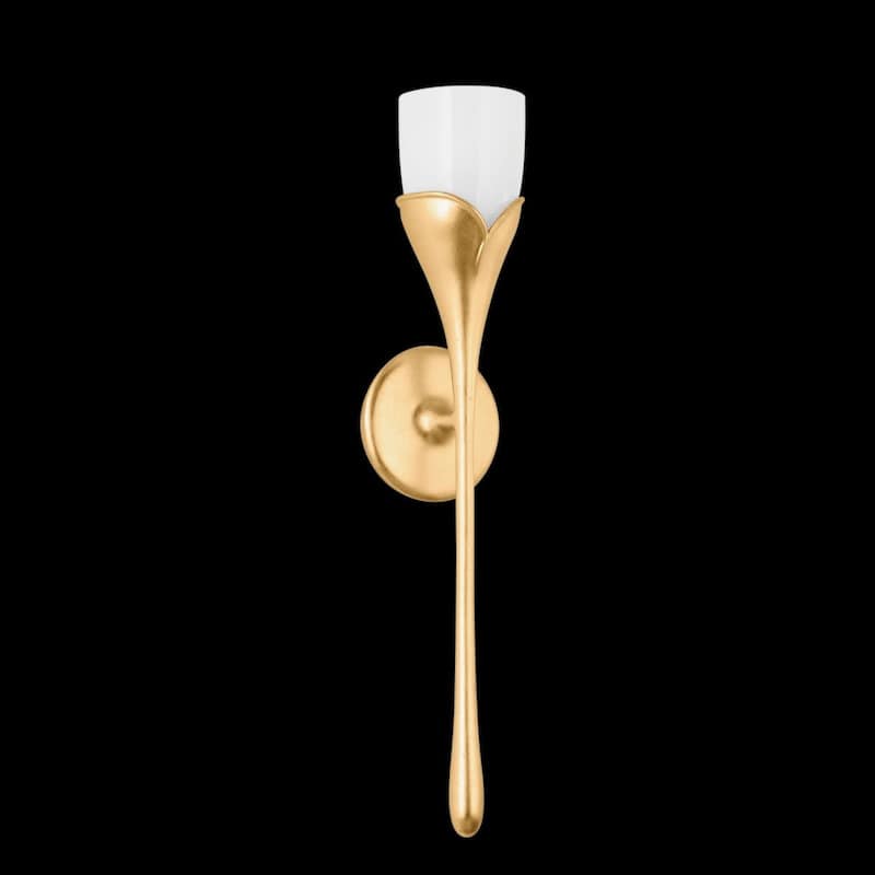 Hudson Valley Lighting 6791 Bellerose 23" Tall Wall Sconce - Vintage Gold Leaf