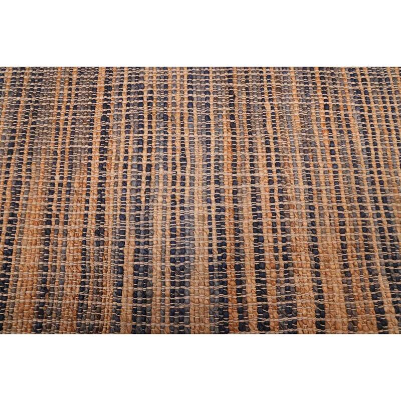 ECARPETGALLERY Flat-Weave Palas Denizli Tan Jute Kilim - 5'4 x 7'5