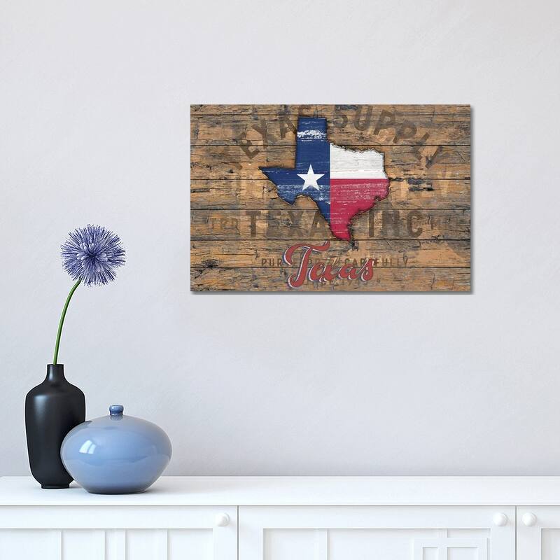 iCanvas "Rustic Morning In Texas State" by Diego Tirigall Canvas Print - 12x18x1.5
