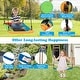 preview thumbnail 8 of 7, Gymax 660 LBS Indoor Outdoor Swing Set Heavy Duty Carbon Steel Swing