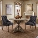 preview thumbnail 10 of 11, Kimpton Linen Tufted Dining Chair (Set of 2) by iNSPIRE Q Artisan