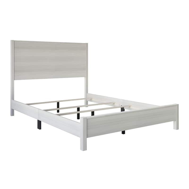CraftPorch Chic and Vintage Wooden Bed