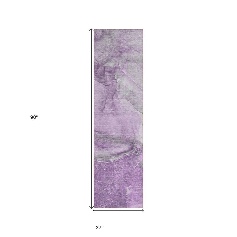 Gami Modern Art-Inspired Weather Resistant Blended Style Runner Outdoor Rug