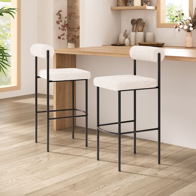 Livorno Barstool Ivory - Ivory