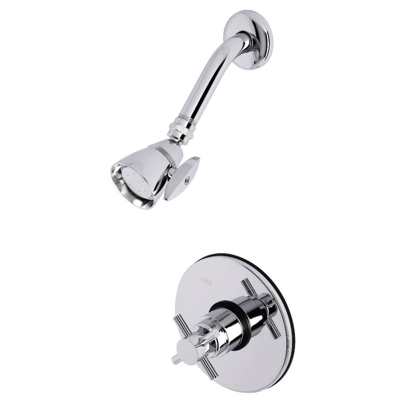 Kingston Brass Shower Only Trim Package with 1.8 GPM Single Function - Polished Chrome
