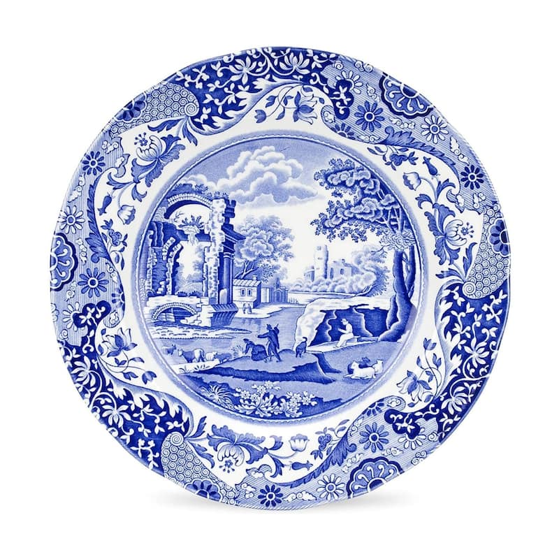 Spode Blue Italian Collection Round Plate