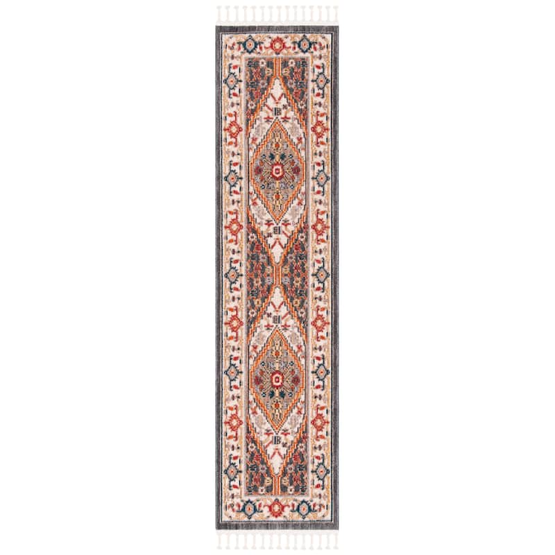 SAFAVIEH Farmhouse Umbertina Boho Tribal Rug