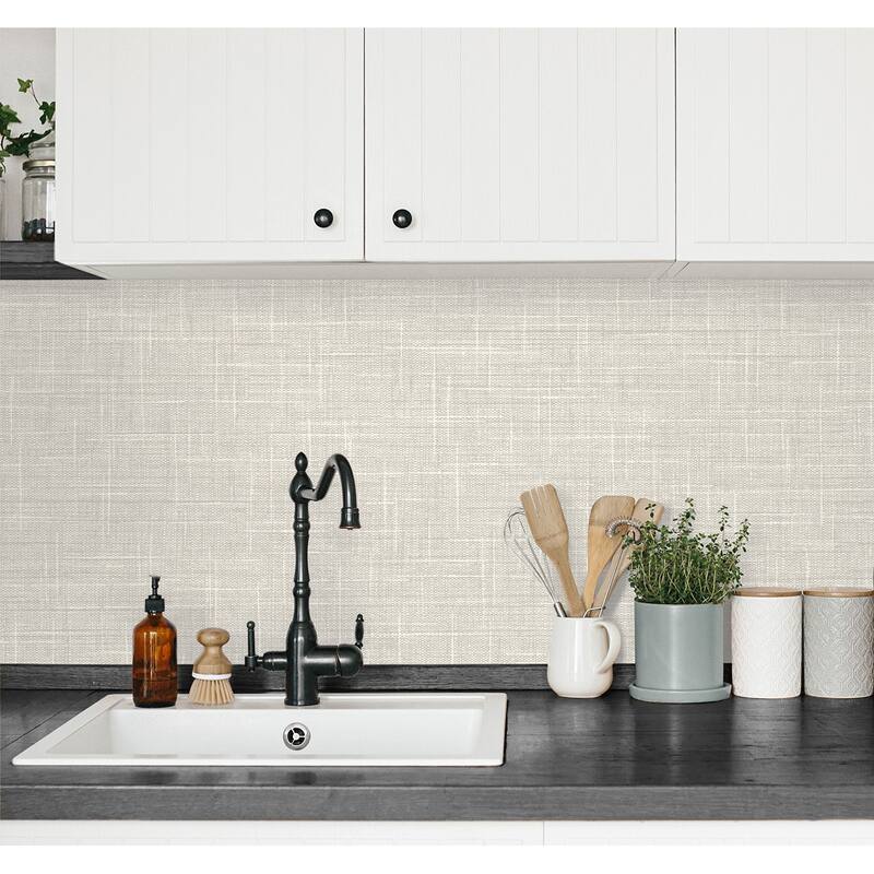 DuPont Tedlar Grasmere Weave High Performance Vinyl Unpasted Wallpaper