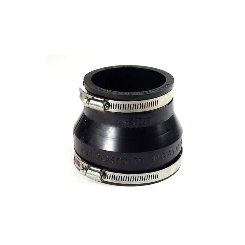 4 in. Black Rubber Flexible Coupling Bed Bath & Beyond 39110237