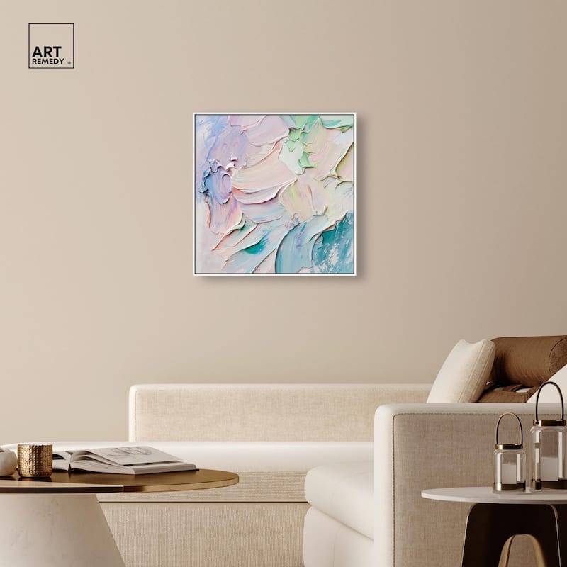 Flowing Mousse I Canvas by Art Remedy