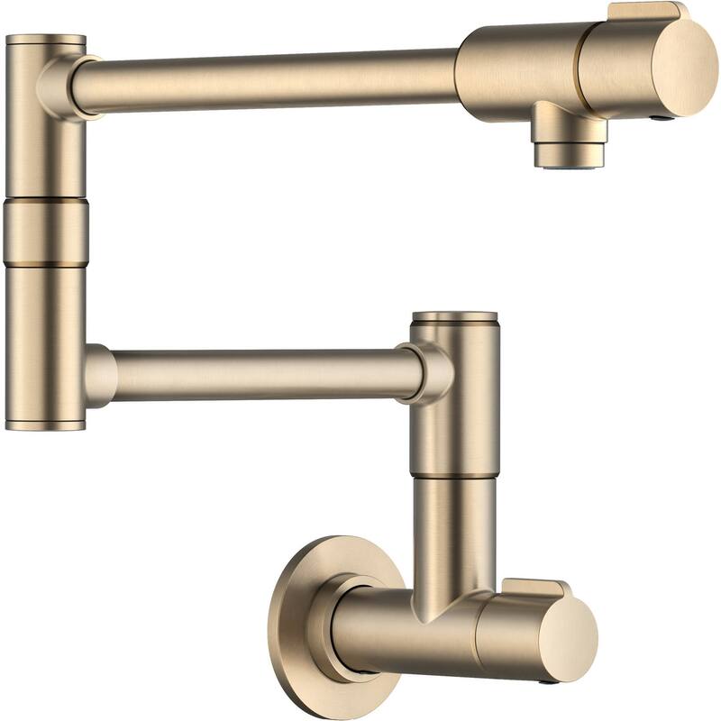 Kraus KPF-5003 Bolden 4 GPM Wall Mounted Single Hole Pot Filler - Spot Free Antique Champagne Bronze