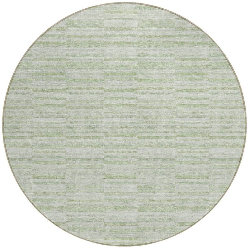 HomeRoots Striped Transitional Rectangle Outdoor Rug