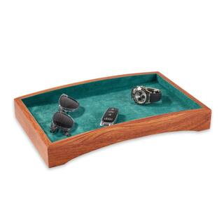 Levi Valet Tray, Green