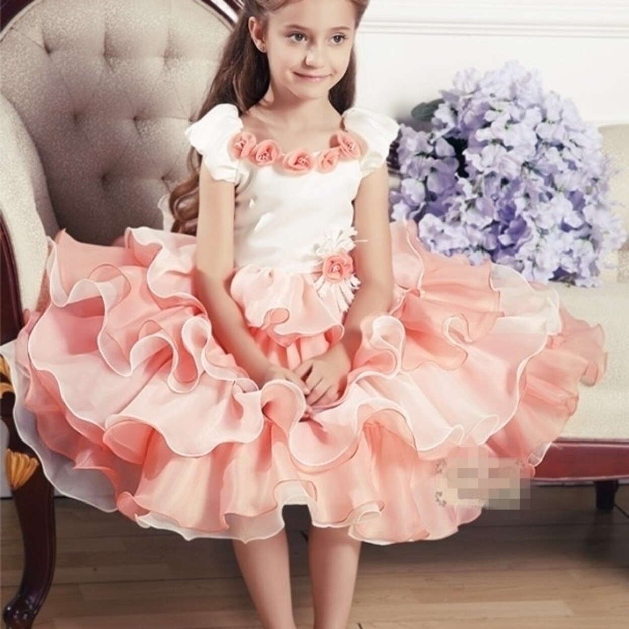 white princess dress for girl