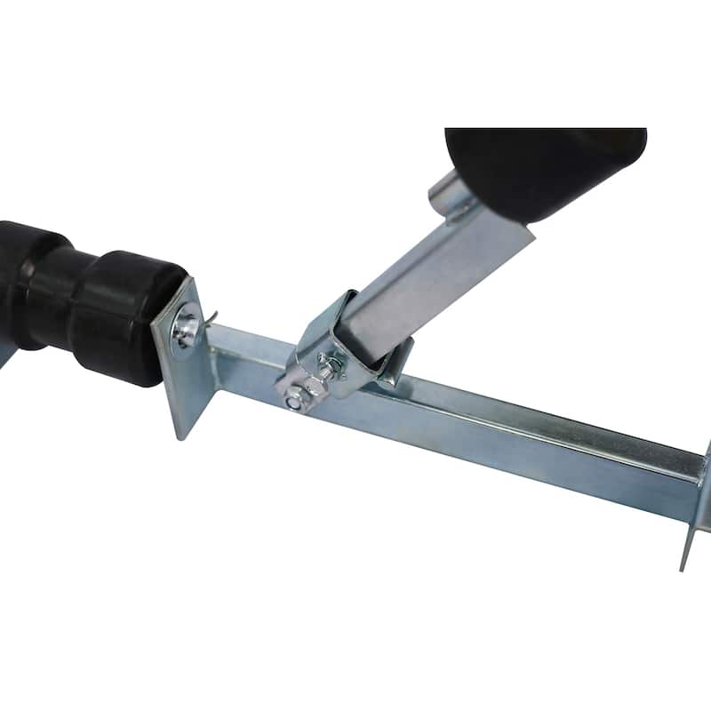 2204lbs Boat Trailer Bottom Support Bracket with Keel Rollers capacity