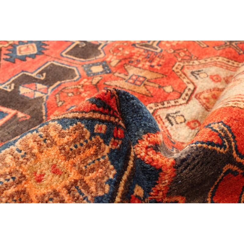 ECARPETGALLERY Hand-knotted Anadol Red Wool Rug - 4'2 x 6'9