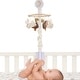 preview thumbnail 3 of 5, Lambs & Ivy Signature Bunny Hop Musical Baby Crib Mobile Soother Toy