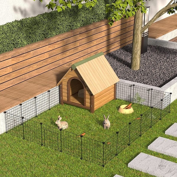 Pet Playpen Cage Indoor Outdoor Metal Panel On Sale Bed Bath & Beyond 36862569