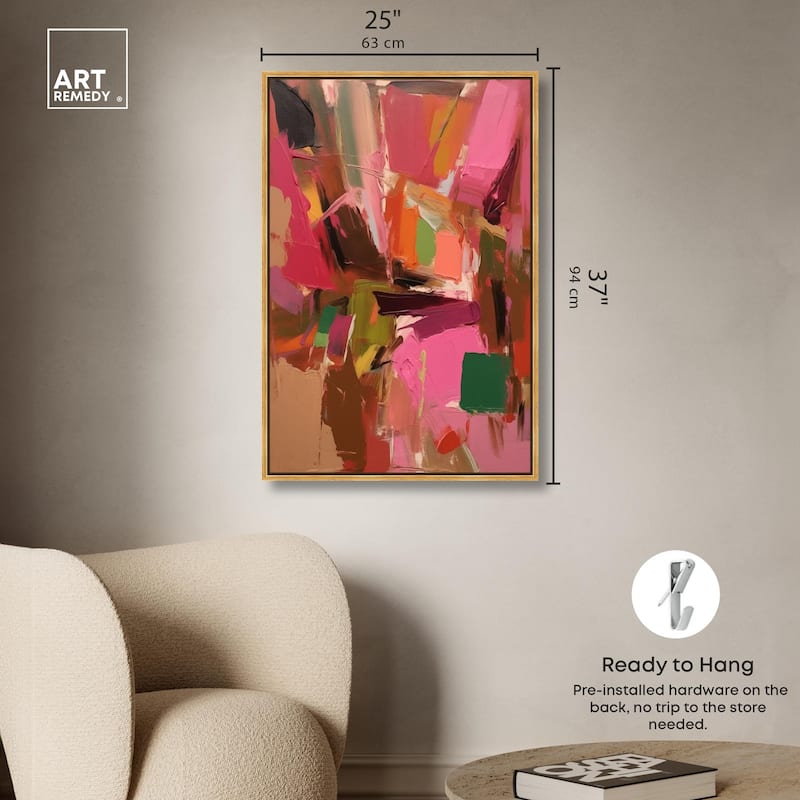 Impulse and Instinct Canvas by Art Remedy
