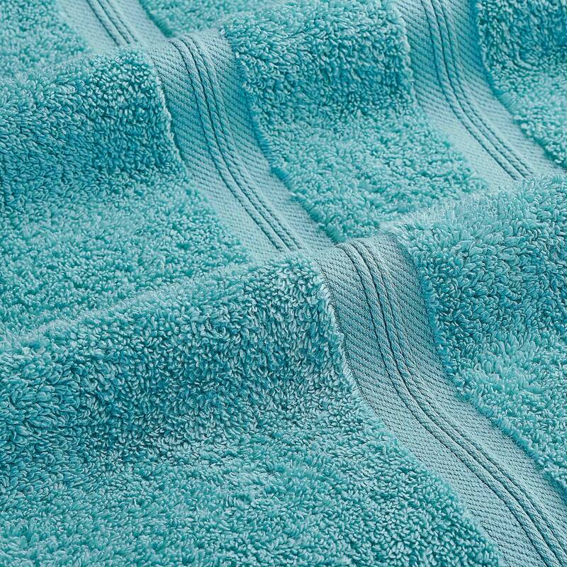 Superior Smart Dry Zero Twist Cotton 8-Piece Assorted Towel Set