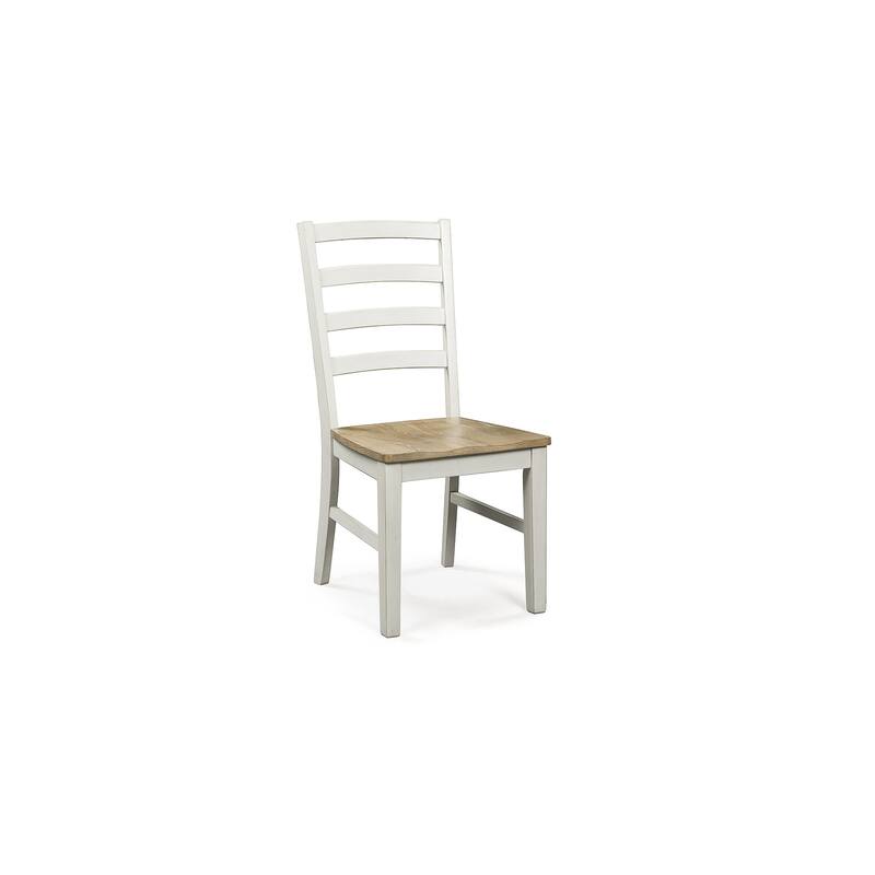 Signature Design by Ashley Westlinport White/Brown Dining Chair - 19" W x 24" D x 39" H