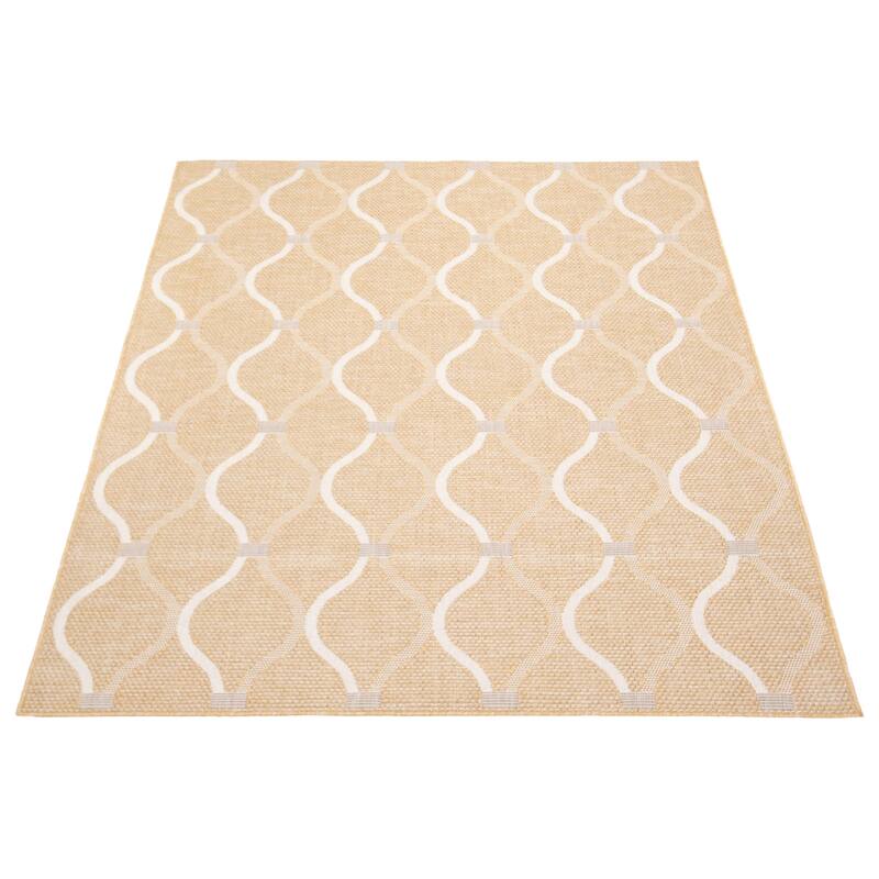 ECARPETGALLERY Veranda Abstract Indoor/ Outdoor Rug