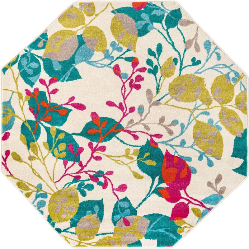 Contemporary Chorisia Collection Area Rug