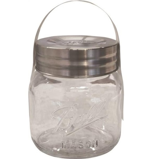 Shop Ball 1440070017 Super Wide Mouth Mason Jar 1 2 Gallon On Sale Overstock 13266399