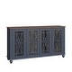 preview thumbnail 7 of 34, 63" Vintage Style Wood Kitchen Accent Buffet Sideboard Cabinet - 63" in Width