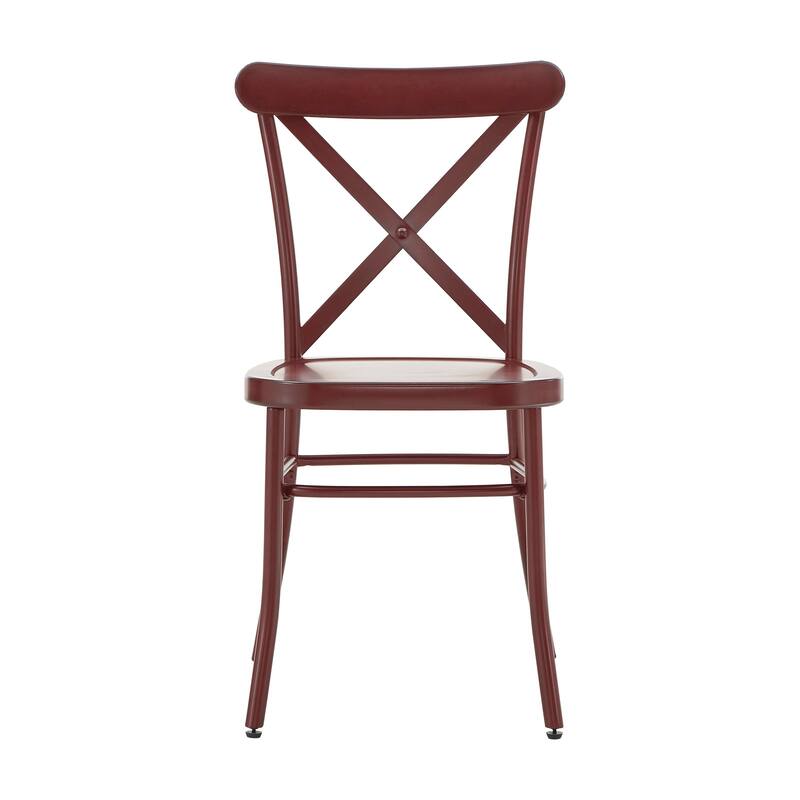 Pompey Metal Dining Chairs (Set of 2) by iNSPIRE Q Classic