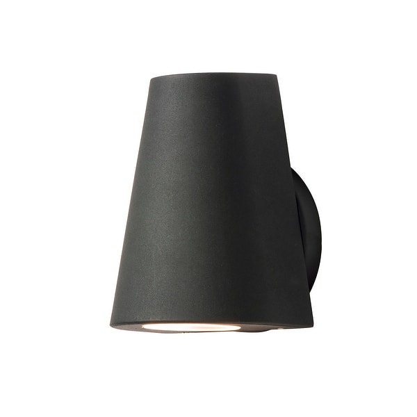 slide 2 of 9, Mini 1-Light LED Outdoor Wall Sconce