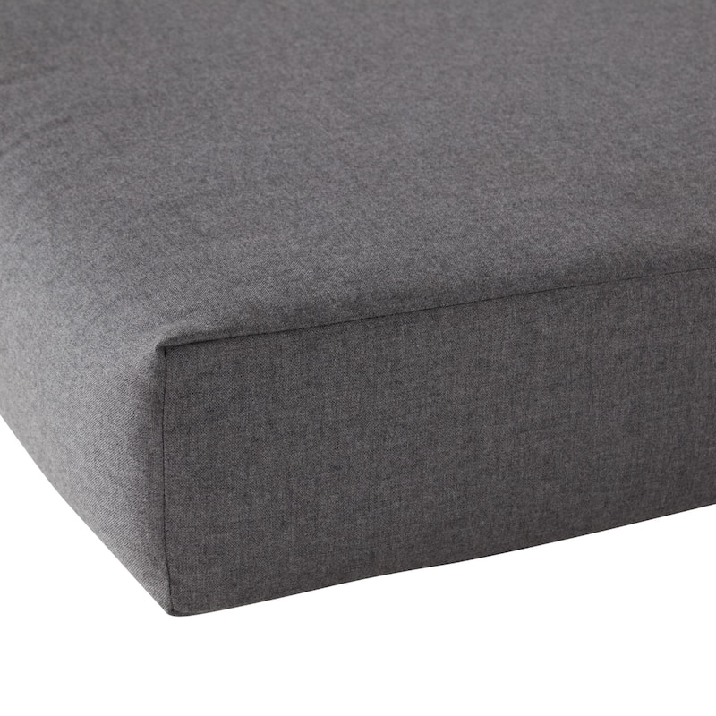 Sunbrella Fabric Outdoor 2-Piece Deep Seat Chair Cushion