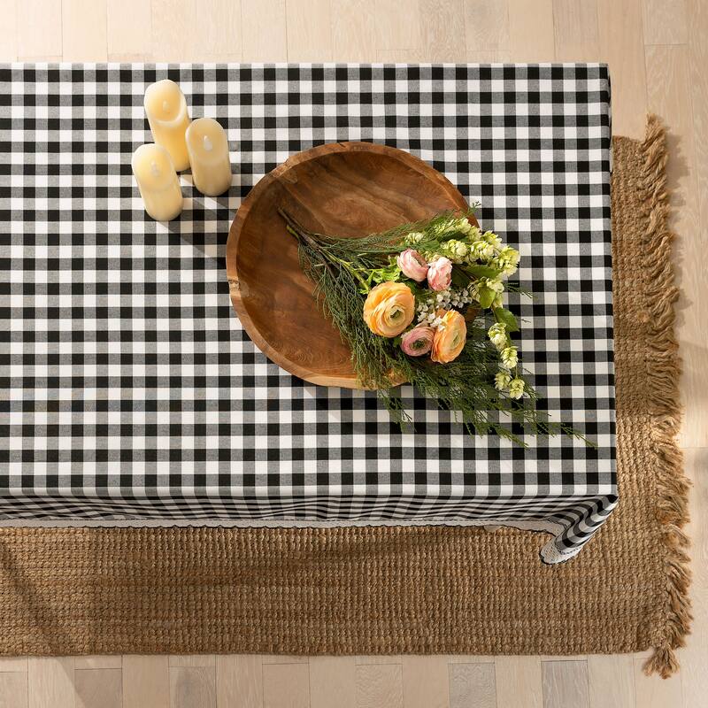 Achim Buffalo Check Tablecloth