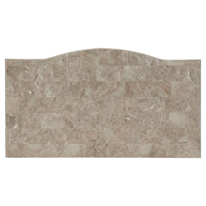 European Design 1pc Nightstand w Genuine Marble Top Traditional Bedroom Furniture