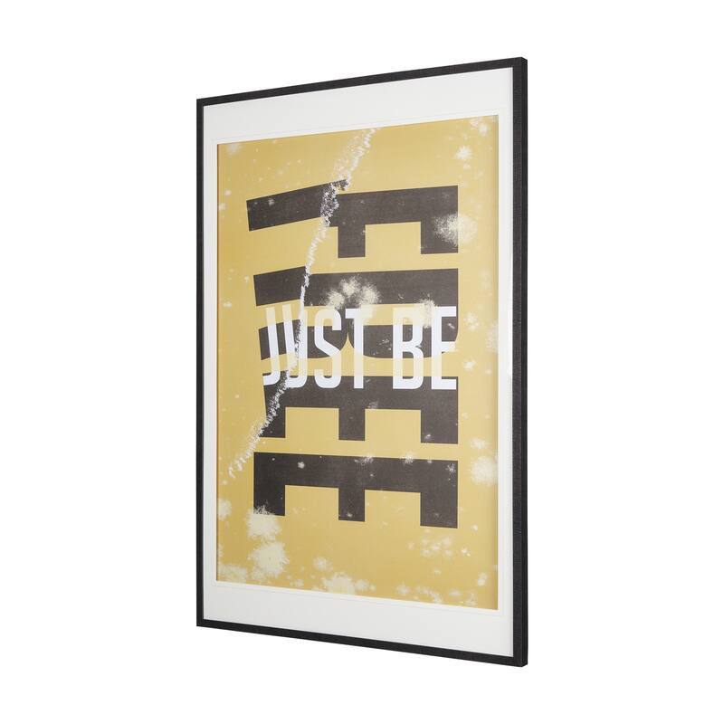 Just Be Free Framed Art Print