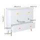 preview thumbnail 12 of 18, 3-Drawer Kids Dresser and Nightstand: Multi-Purpose Storage Cabinet for Nursery, Toddler Room, Bedroom, and Living Room