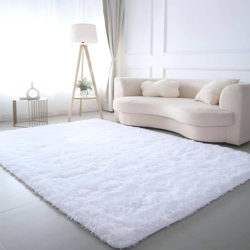 Large Shaggy Home Decor Carpets Fluffy Area Rugs for Living Room Bedroom