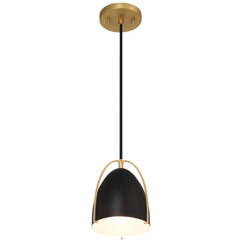 Access Lighting Axel 1 Light Pendant - Matte Black