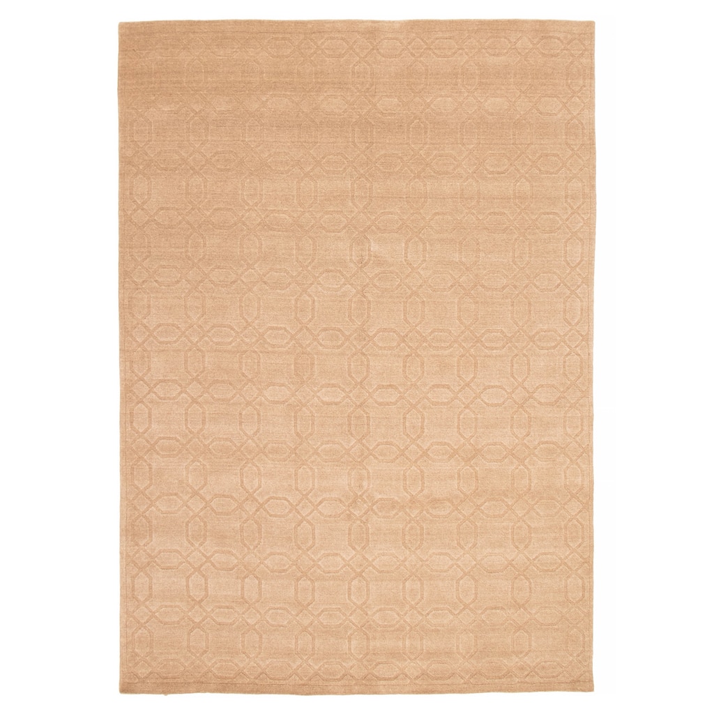 Kashkuli Gabbeh Tan Rug 8'0" x 11'2" - 8'0 x 11'2
