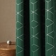 preview thumbnail 29 of 86, Deconovo Decorative Silver Diamond Curtains (2 Panel)