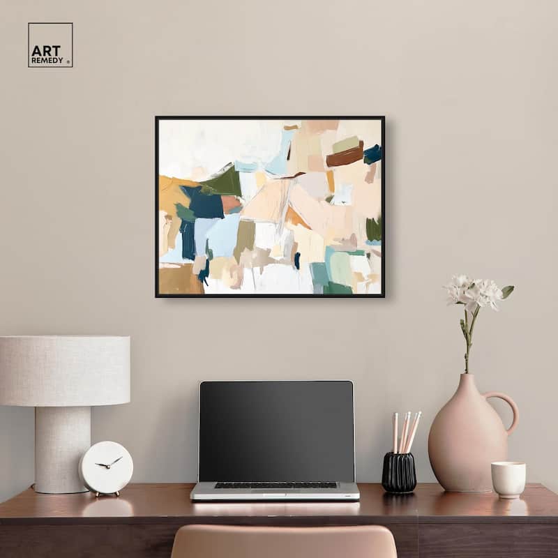 Pastel Mixture Canvas by Art Remedy