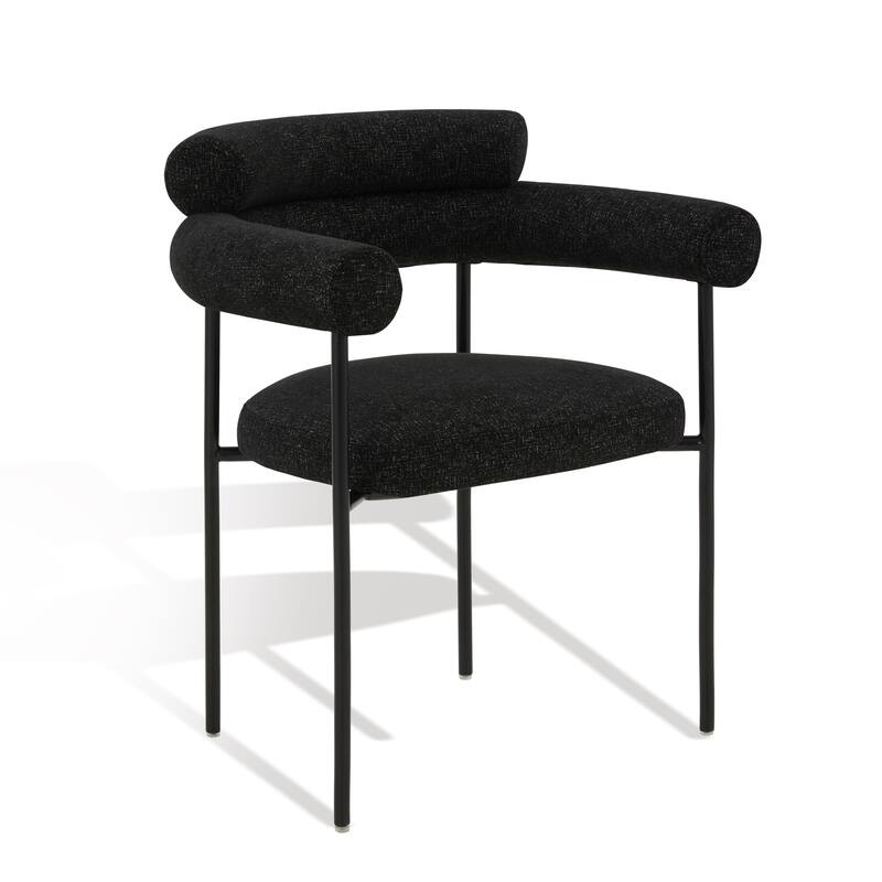 SAFAVIEH Couture Frouwe Curved Back Dining Chair (Fully Assembled) - 26Wx21Dx30H